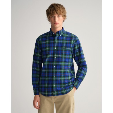 REG BRUSHED OXF TARTAN SHIRT