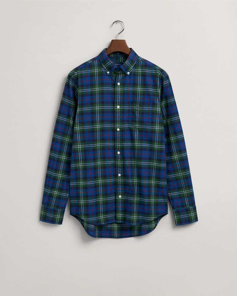 REG BRUSHED OXF TARTAN SHIRT