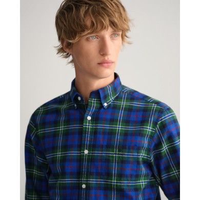 REG BRUSHED OXF TARTAN SHIRT