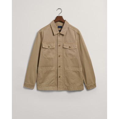 GMNT DYED TWILL OVERSHIRT