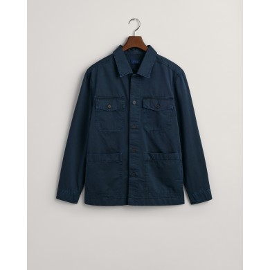 GMNT DYED TWILL OVERSHIRT