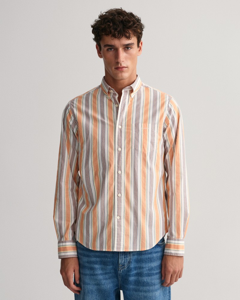 REG UT COLORFUL STRIPE SHIRT