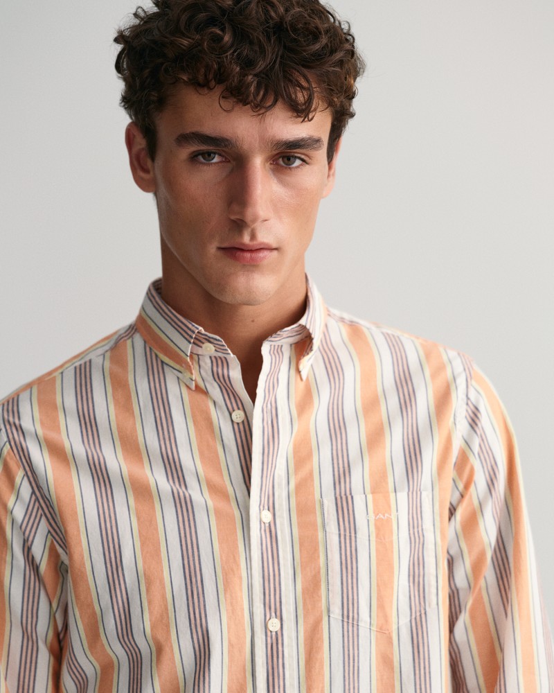 REG UT COLORFUL STRIPE SHIRT