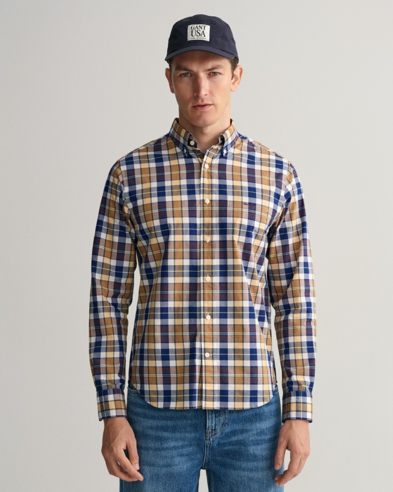 REG UT COLORFUL CHECK SHIRT