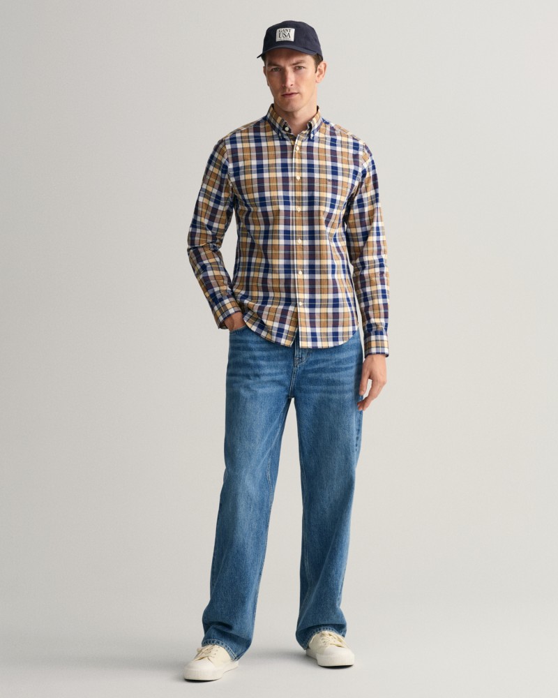 REG UT COLORFUL CHECK SHIRT