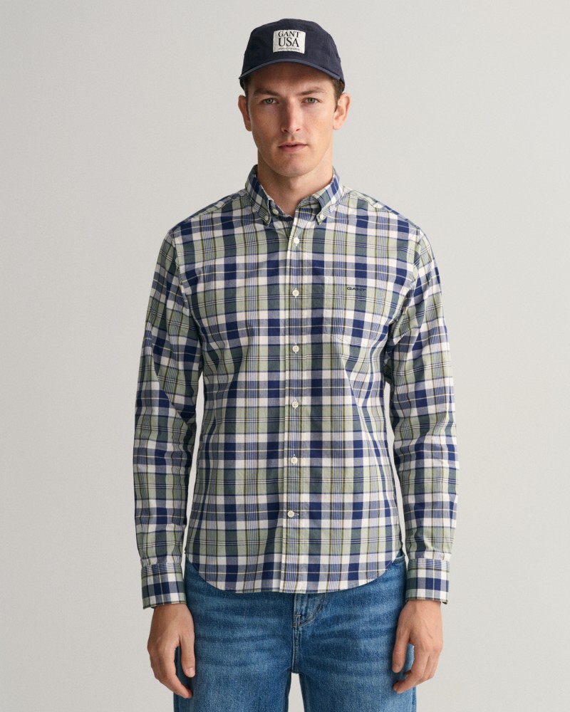 REG UT COLORFUL CHECK SHIRT