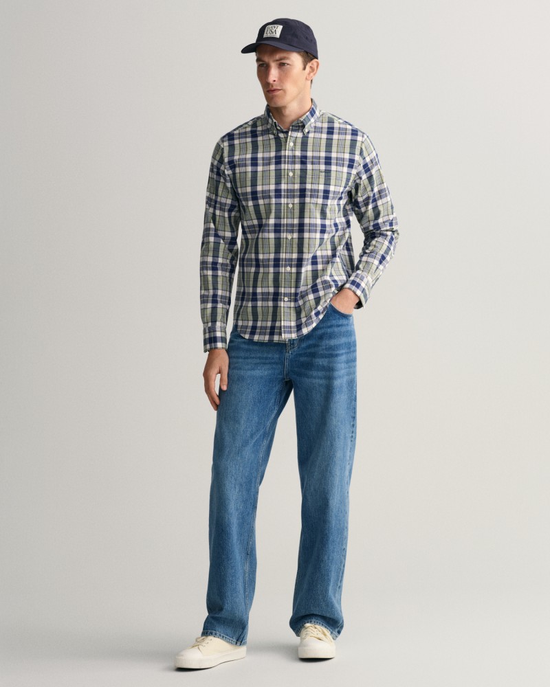 REG UT COLORFUL CHECK SHIRT