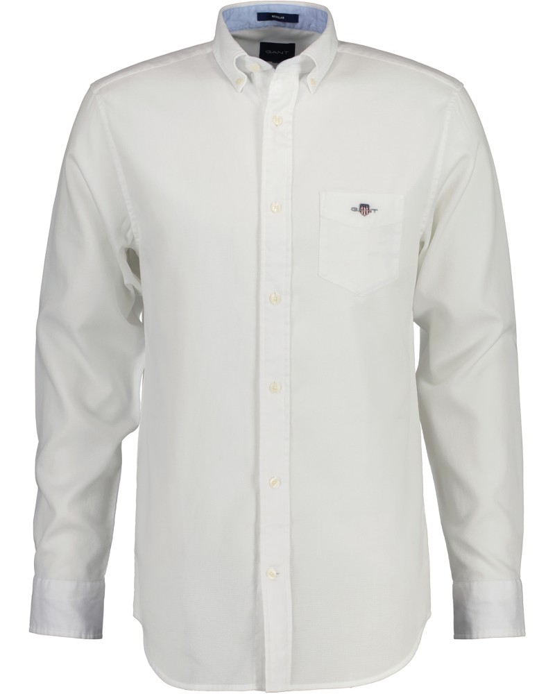 REG HONEYCOMB TEXTURE WEAVE SHIRT