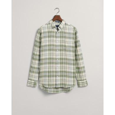 REG LINEN MADRAS SHIRT