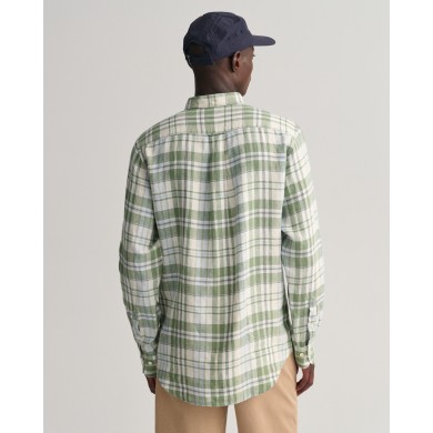 REG LINEN MADRAS SHIRT