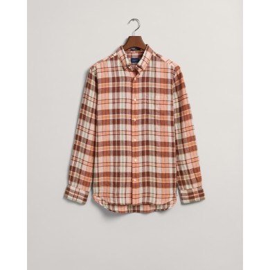 REG LINEN MADRAS SHIRT