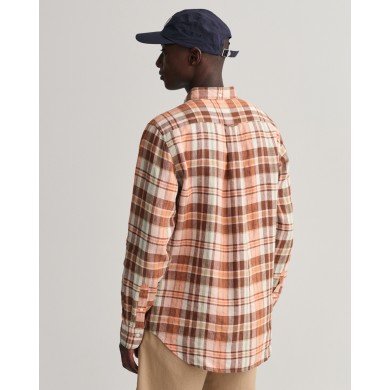 REG LINEN MADRAS SHIRT