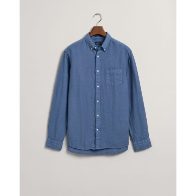 REG UT GMNT DYED LINEN SHIRT