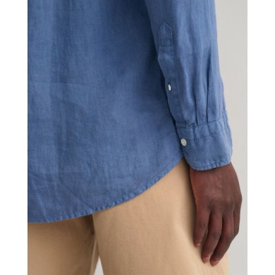 REG UT GMNT DYED LINEN SHIRT