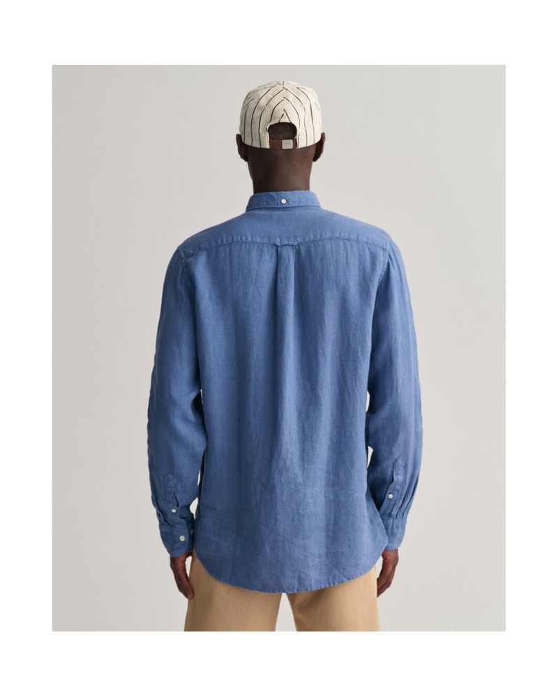 REG UT GMNT DYED LINEN SHIRT