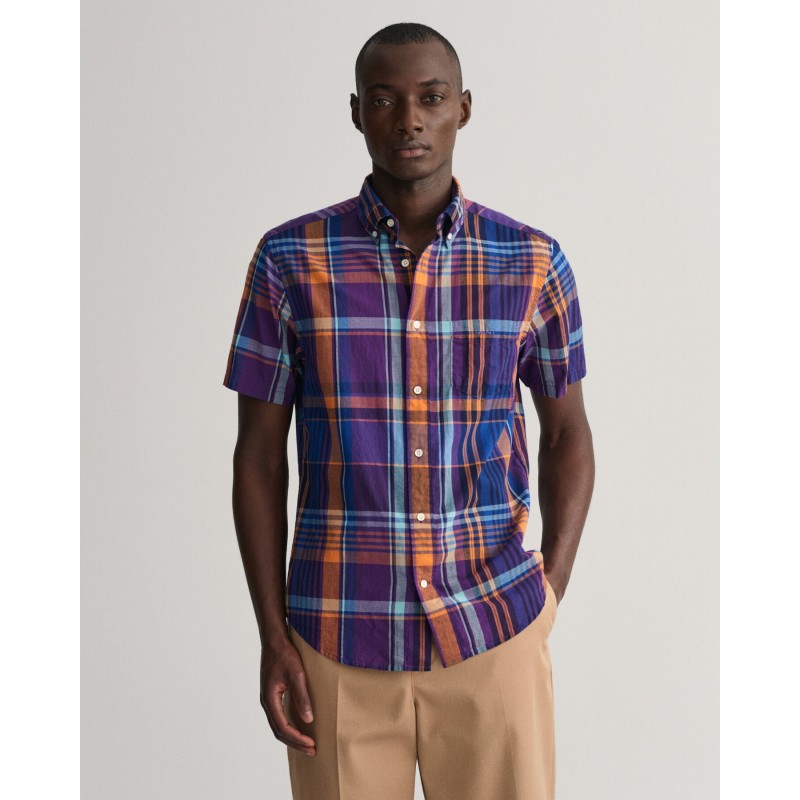REG UT COLORFUL MADRAS SS SHIRT REG UT COLORFUL MADRAS SS SHIRT