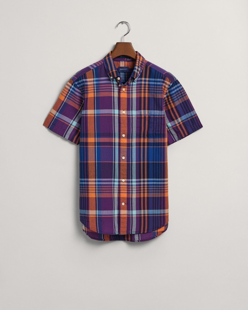 REG UT COLORFUL MADRAS SS SHIRT