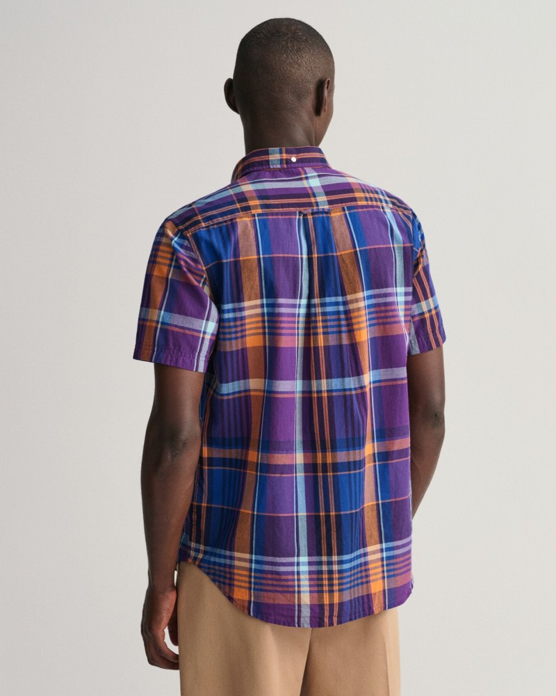 REG UT COLORFUL MADRAS SS SHIRT