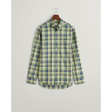 REG POPLIN MEDIUM CHECK SHIRT