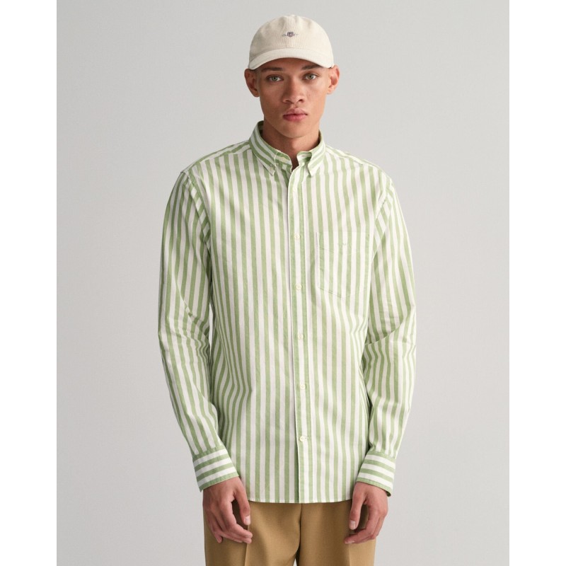 REG POPLIN STRIPE SHIRT