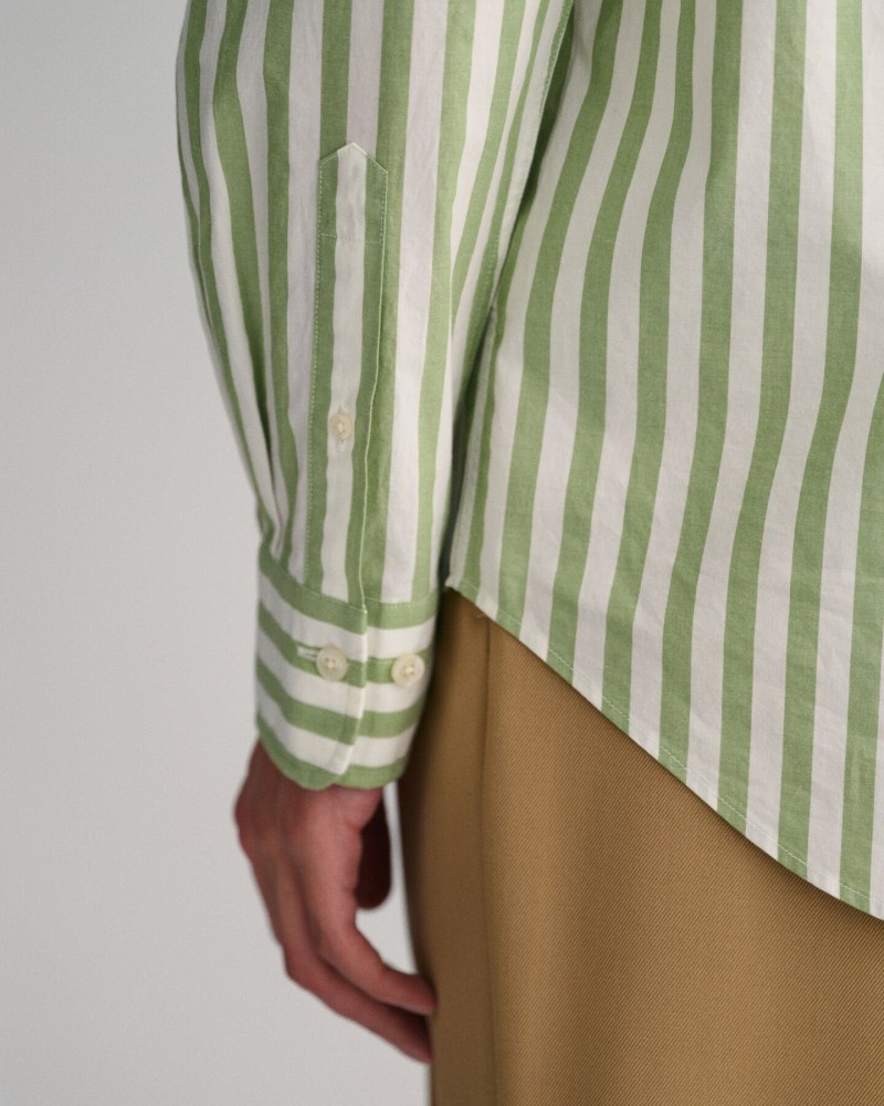 REG POPLIN STRIPE SHIRT