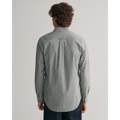 REG POPLIN MICRO CHECK SHIRT