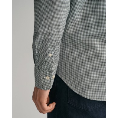 REG POPLIN MICRO CHECK SHIRT