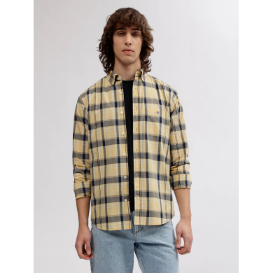 REG COLORFUL POPLIN CHECK SHIRT