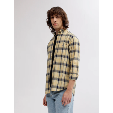 REG COLORFUL POPLIN CHECK SHIRT