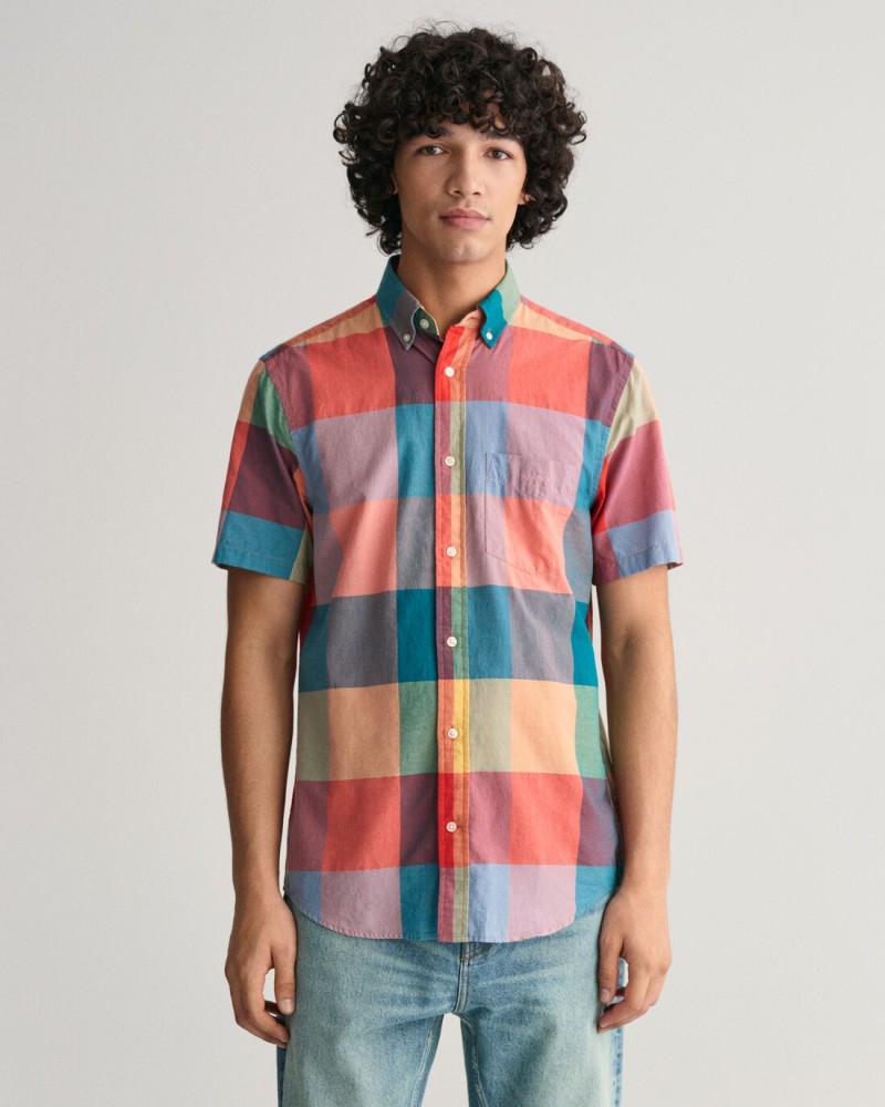 REG INDIAN MADRAS SS SHIRT