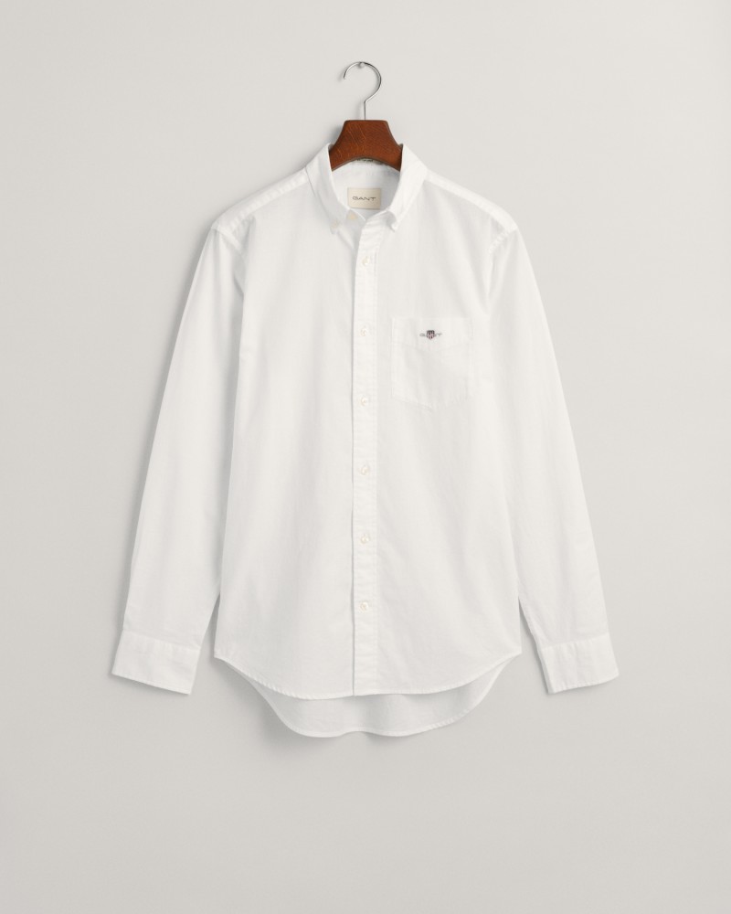 REG COTTON LINEN SHIRT