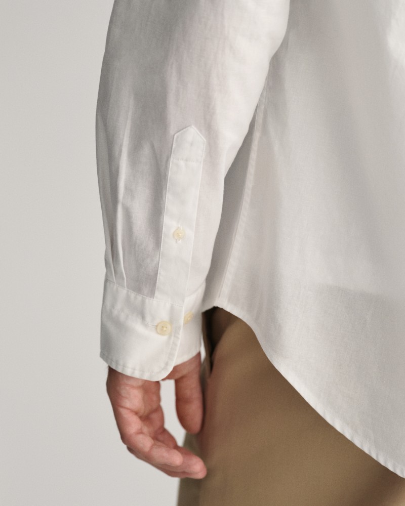 REG COTTON LINEN SHIRT