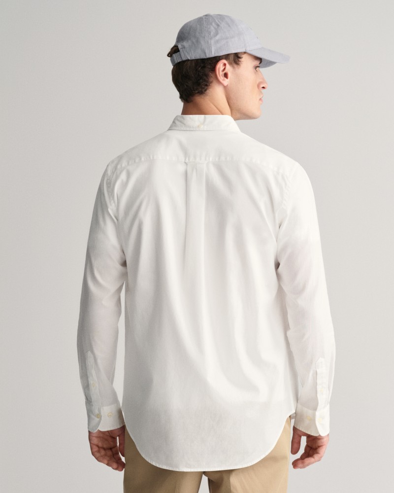 REG COTTON LINEN SHIRT