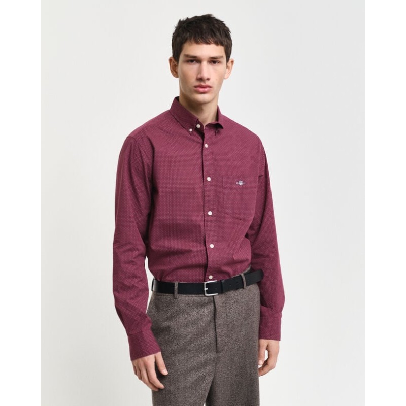 CHEMISE MICRO IMPRIMÉE RÉGULIÈRE