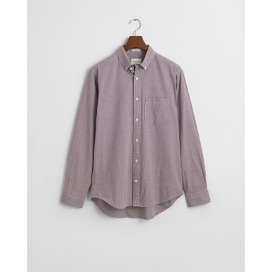 REG POPLIN MICRO GINGHAM SHIRT