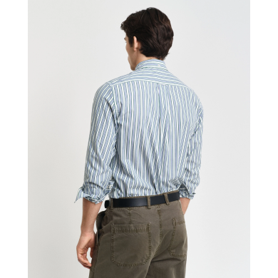 REG POPLIN STRIPE SHIRT