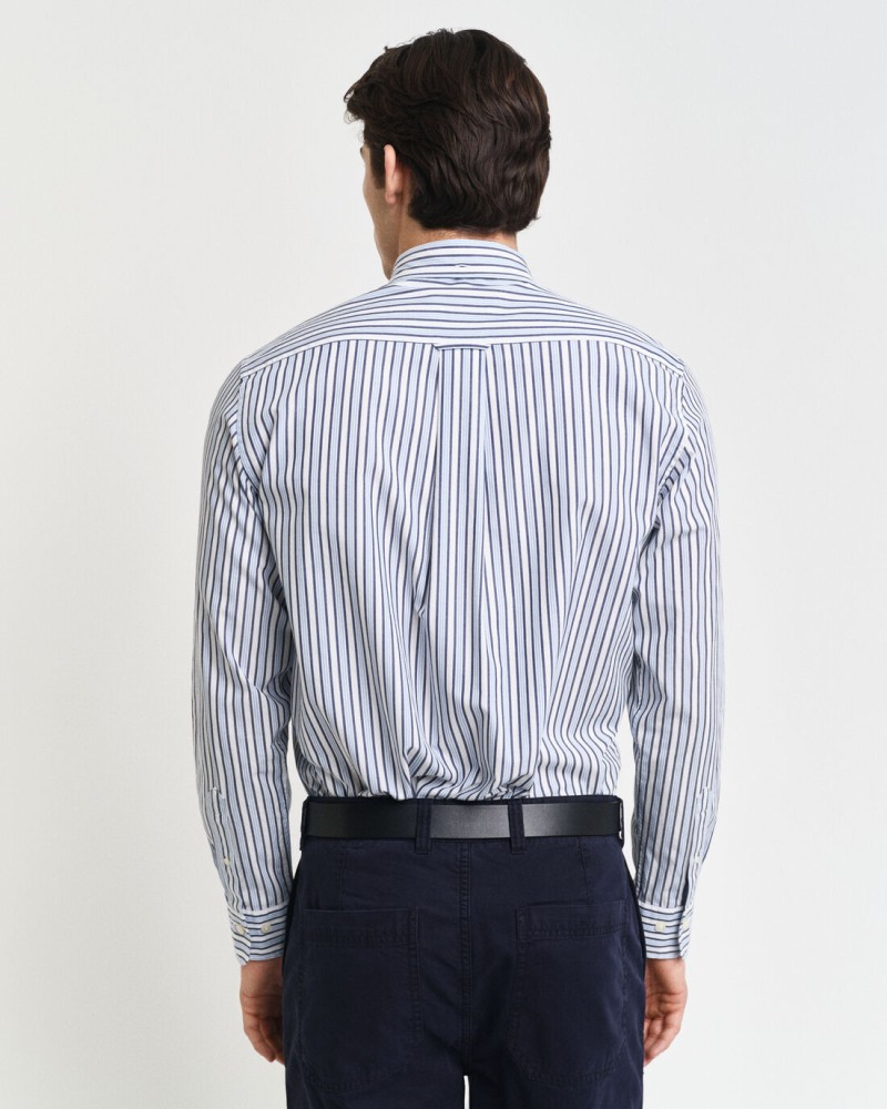 REG POPLIN STRIPE SHIRT