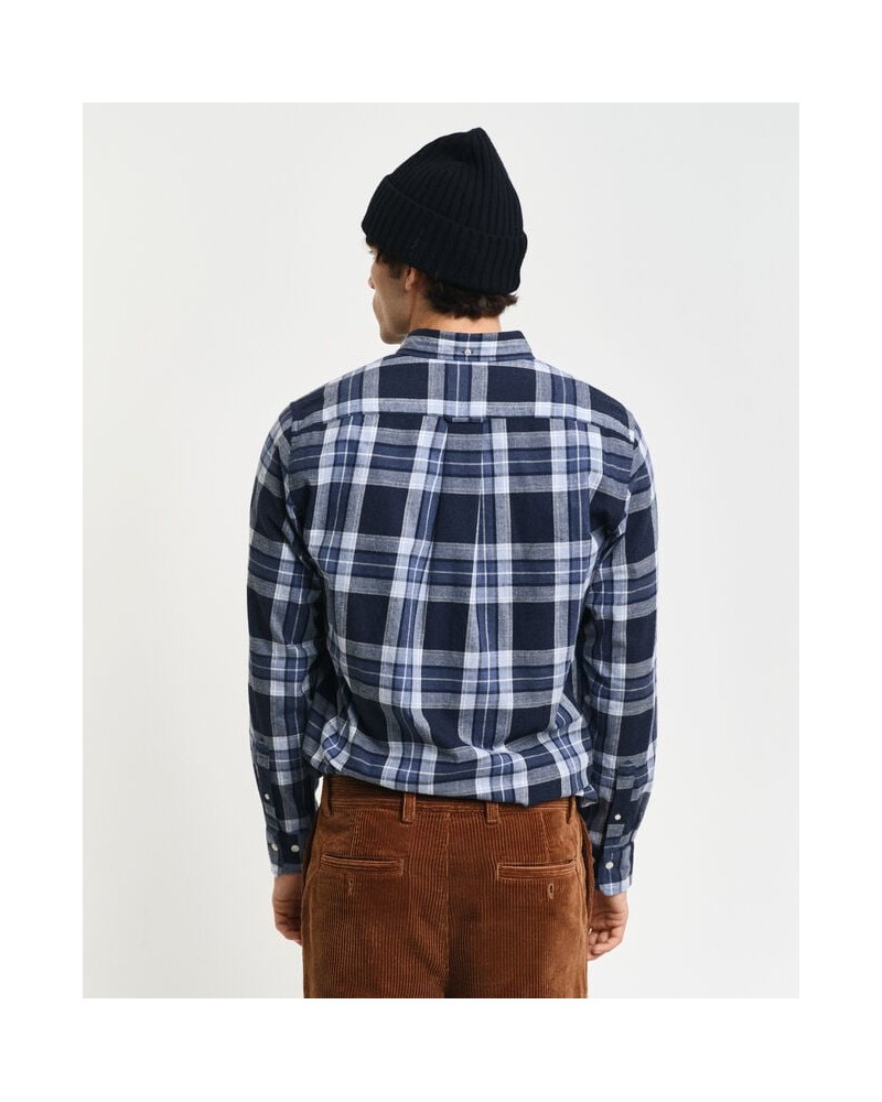 Chemise à carreaux REG Tartan en mélange
