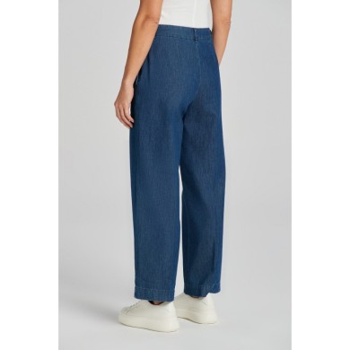 REL CHAMBRAY CROPPED PANTS