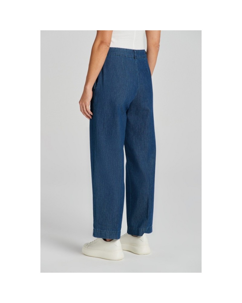 REL CHAMBRAY CROPPED PANTS