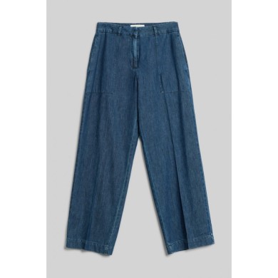 REL CHAMBRAY CROPPED PANTS