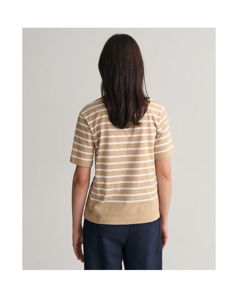 LOGO STRIPED SS T-SHIRT