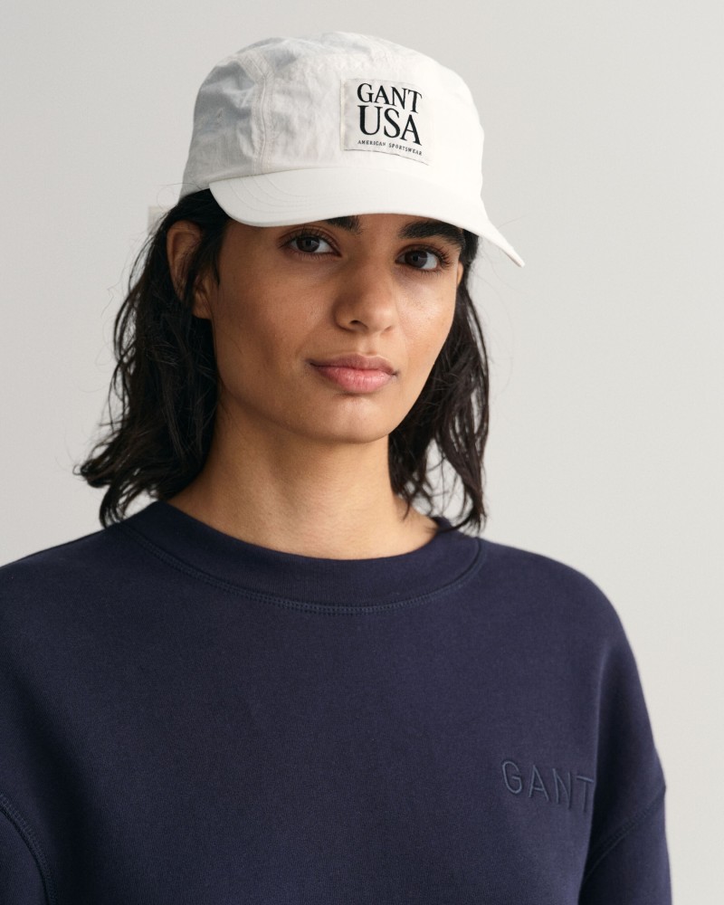 LOGO VOLUME C-NECK SWEAT