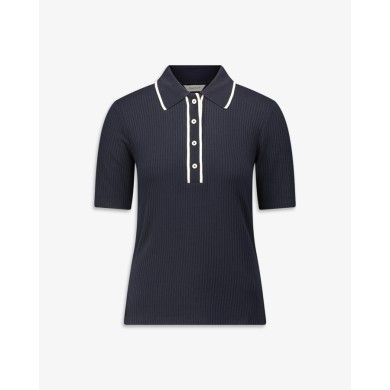 LIGHTWEIGHT RIBBED SS POLO