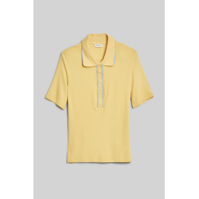 LIGHTWEIGHT RIBBED SS POLO