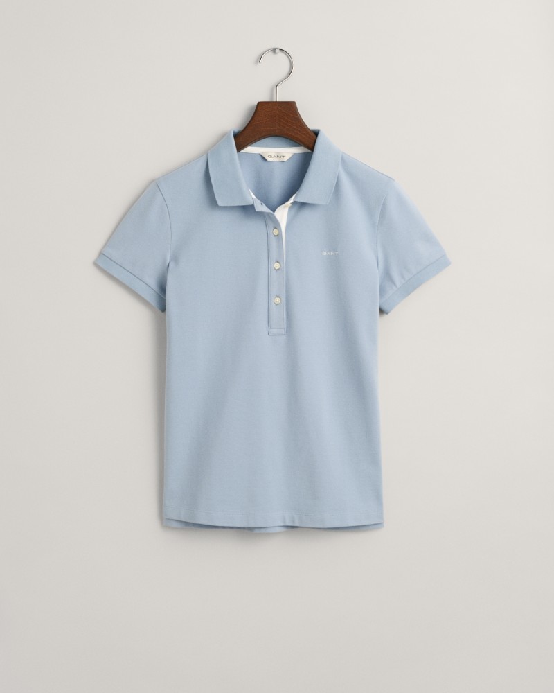 CONTRAST COLLAR SS PIQUE POLO