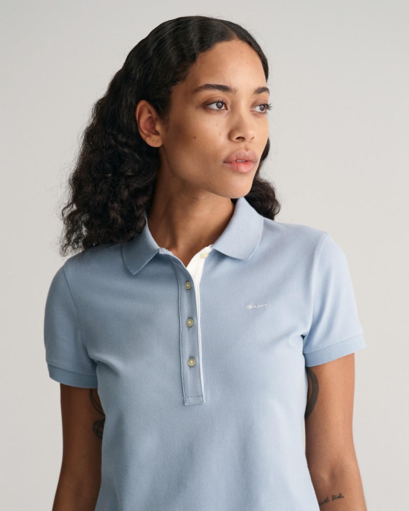 CONTRAST COLLAR SS PIQUE POLO