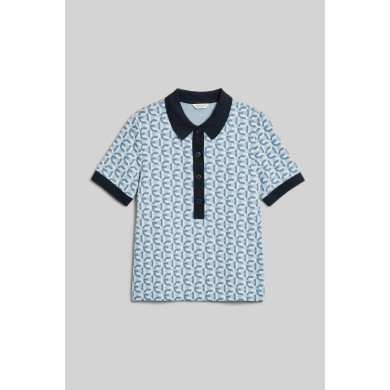 G-PATTERN JAQUARD SS POLO