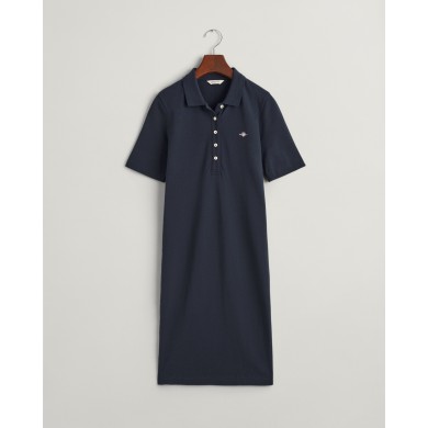 SLIM SHIELD SS PIQUE POLO DRESS