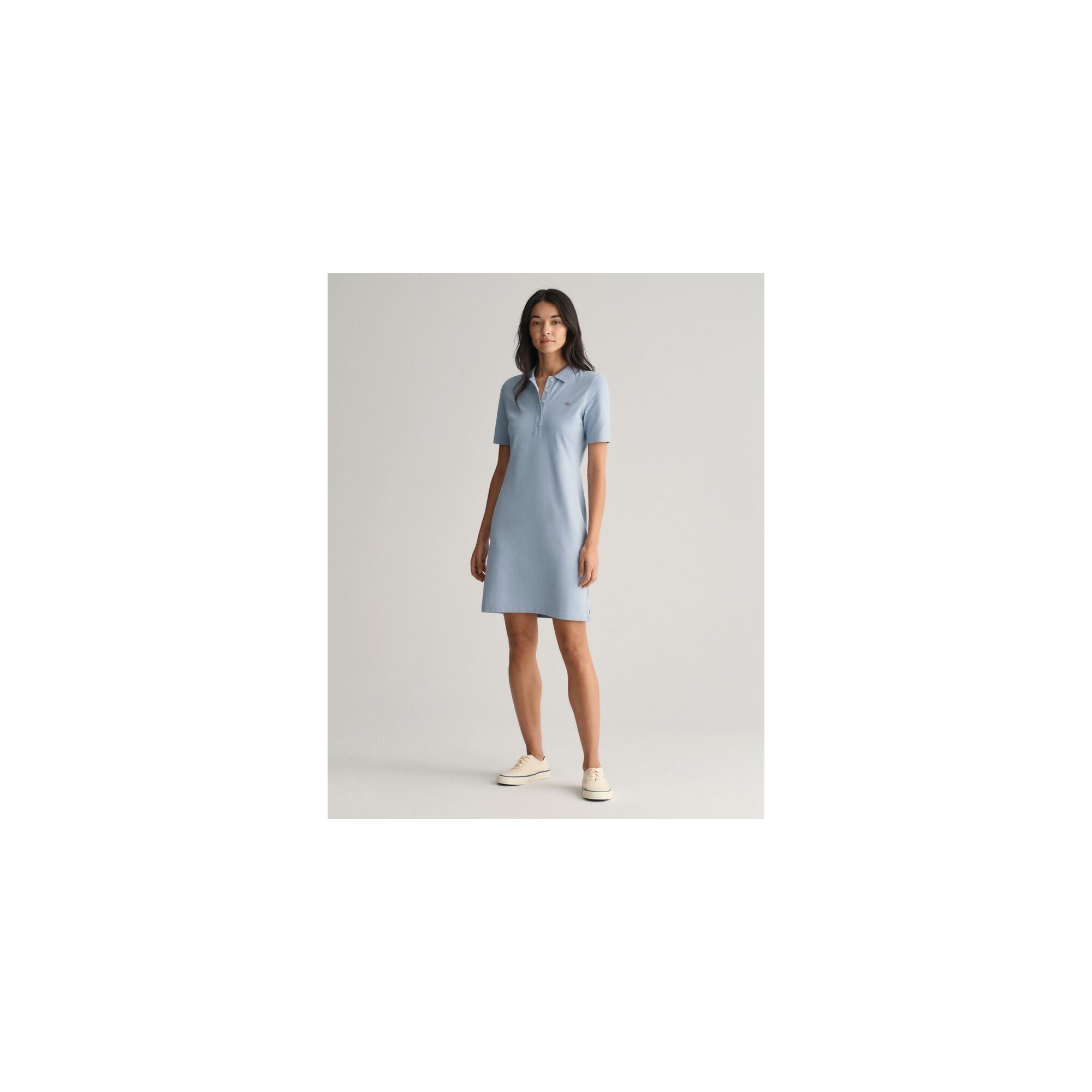 SLIM SHIELD SS PIQUE POLO DRESS